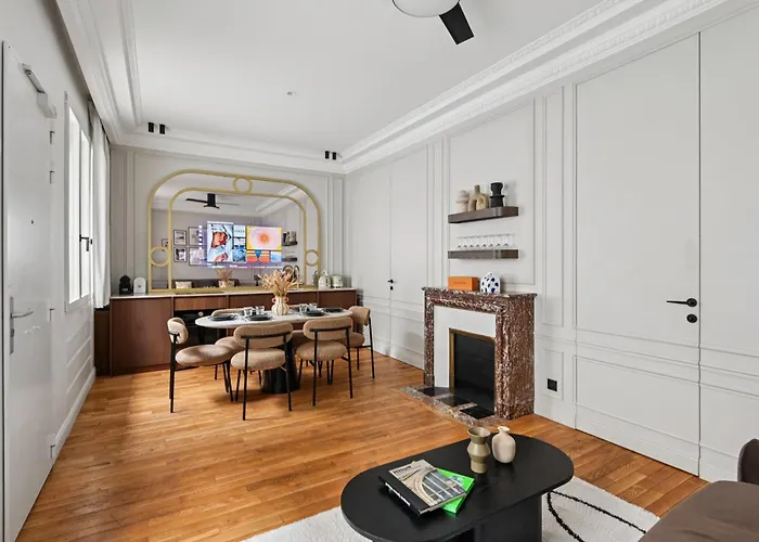 Apartmán Interior Design - 6p-2br - Tour Eiffel Paříž