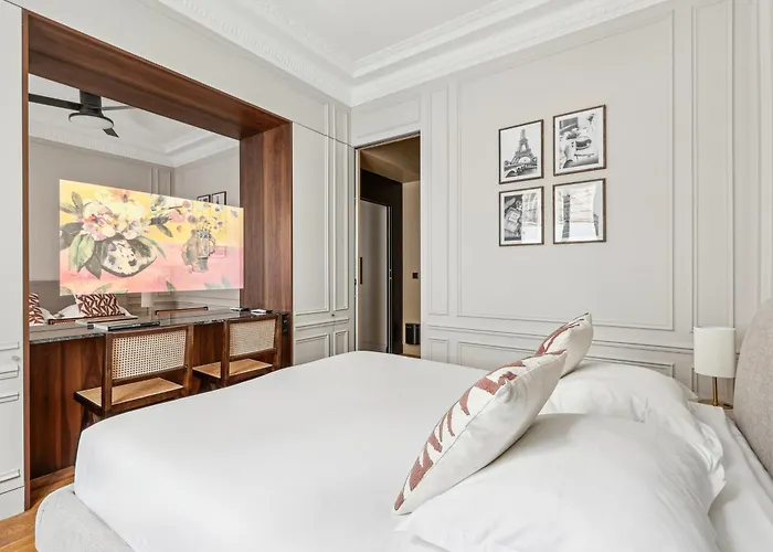 Apartmán Interior Design - 6p-2br - Tour Eiffel Paříž